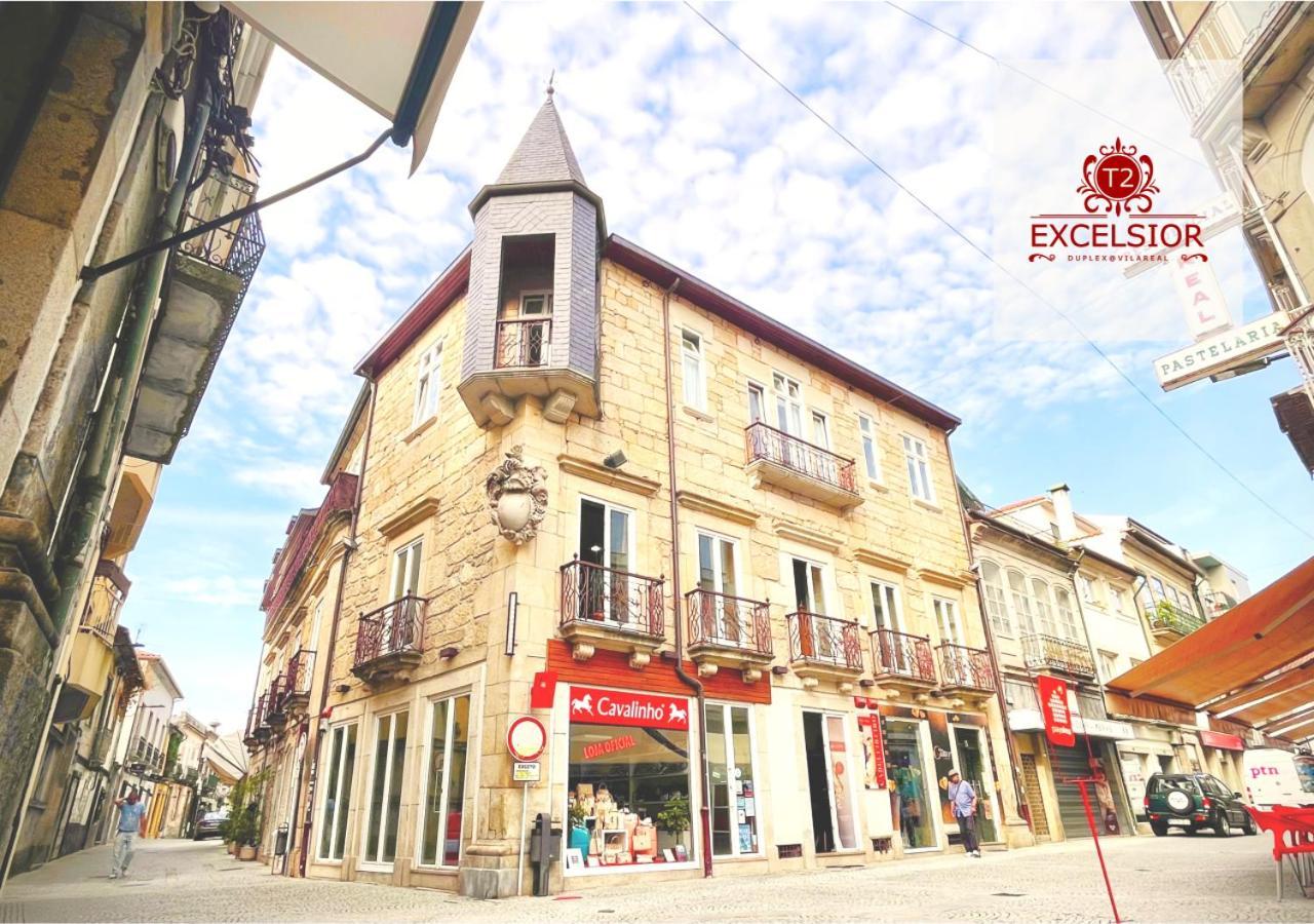 T2 Duplex - Exclusivo No Centro Historico Appartement Vila Real Buitenkant foto